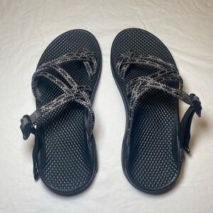 Chacos ZX/2 Ecotread  Black Strap Sandals Women’s Size 6W